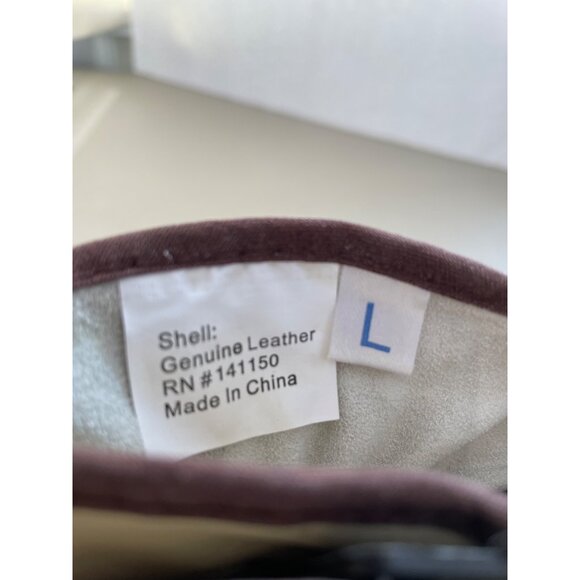 Hand Armor Cowhide Leather Gloves Unlined Large Genuine Leather Outdoor Work NEW - Picture 5 of 5